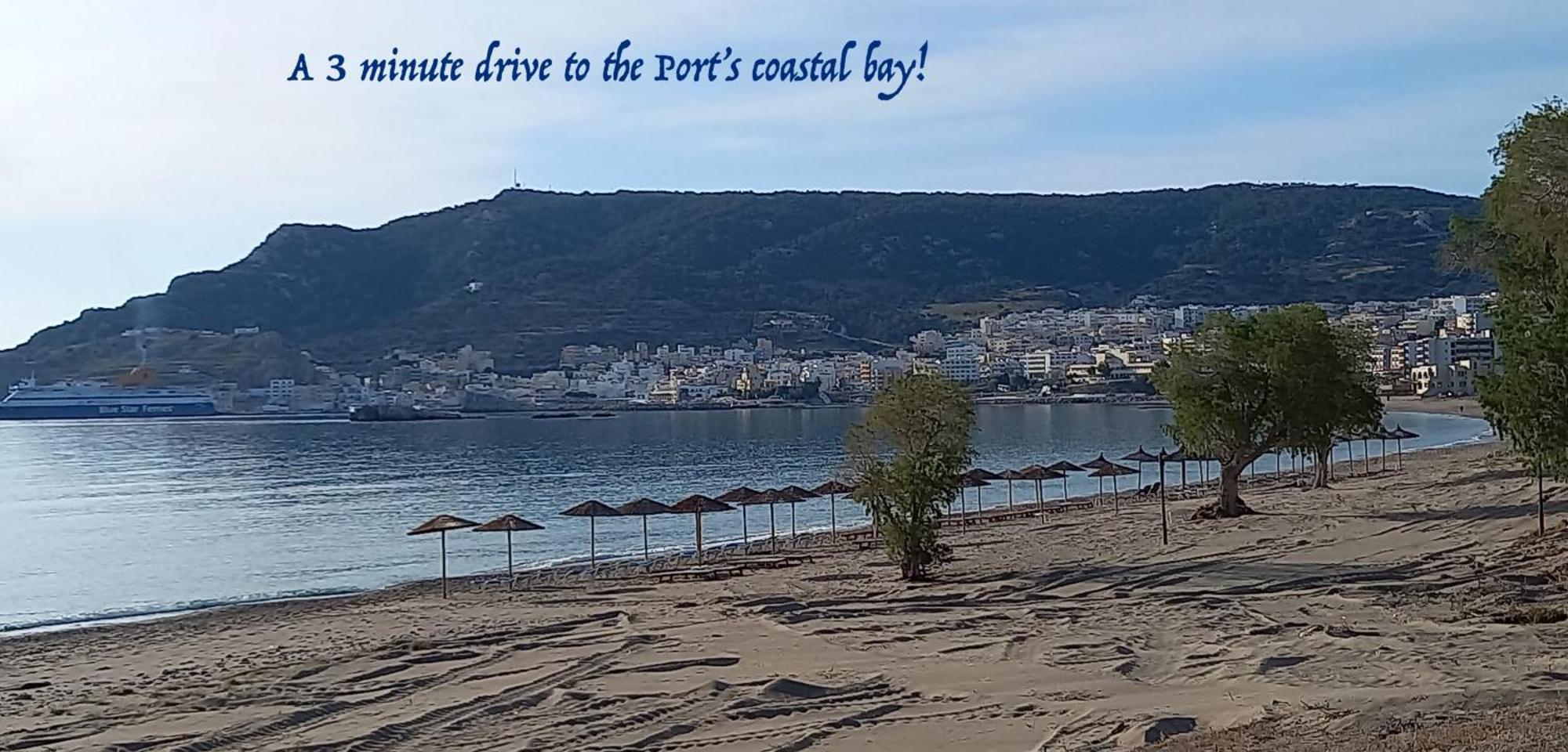 Entire Private House Close To The Port Karpathos Esterno foto