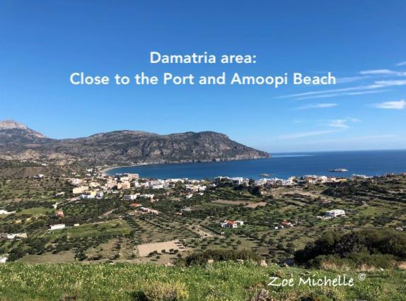 Entire Private House Close To The Port Karpathos Esterno foto